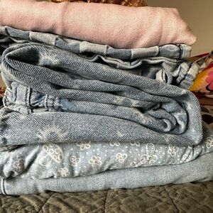 H&M, GAP Kids Denim and Pink Clothing Set